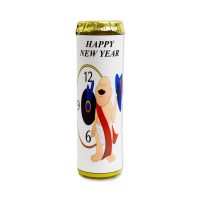 NEW YEAR 7 DAY GLASS CANDLE