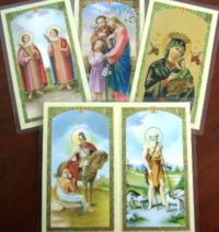 Holy Cards English