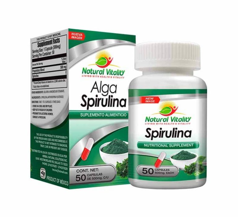 SPIRULINA CAPSULES Papa Jim's Botanica
