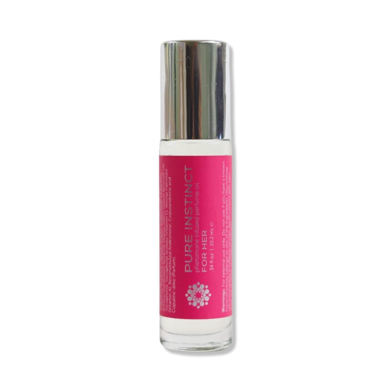 PURE INSTINCT PHEROMONE INFUSED PERFUME OIL FOR HER - Papa Jim's Botanica