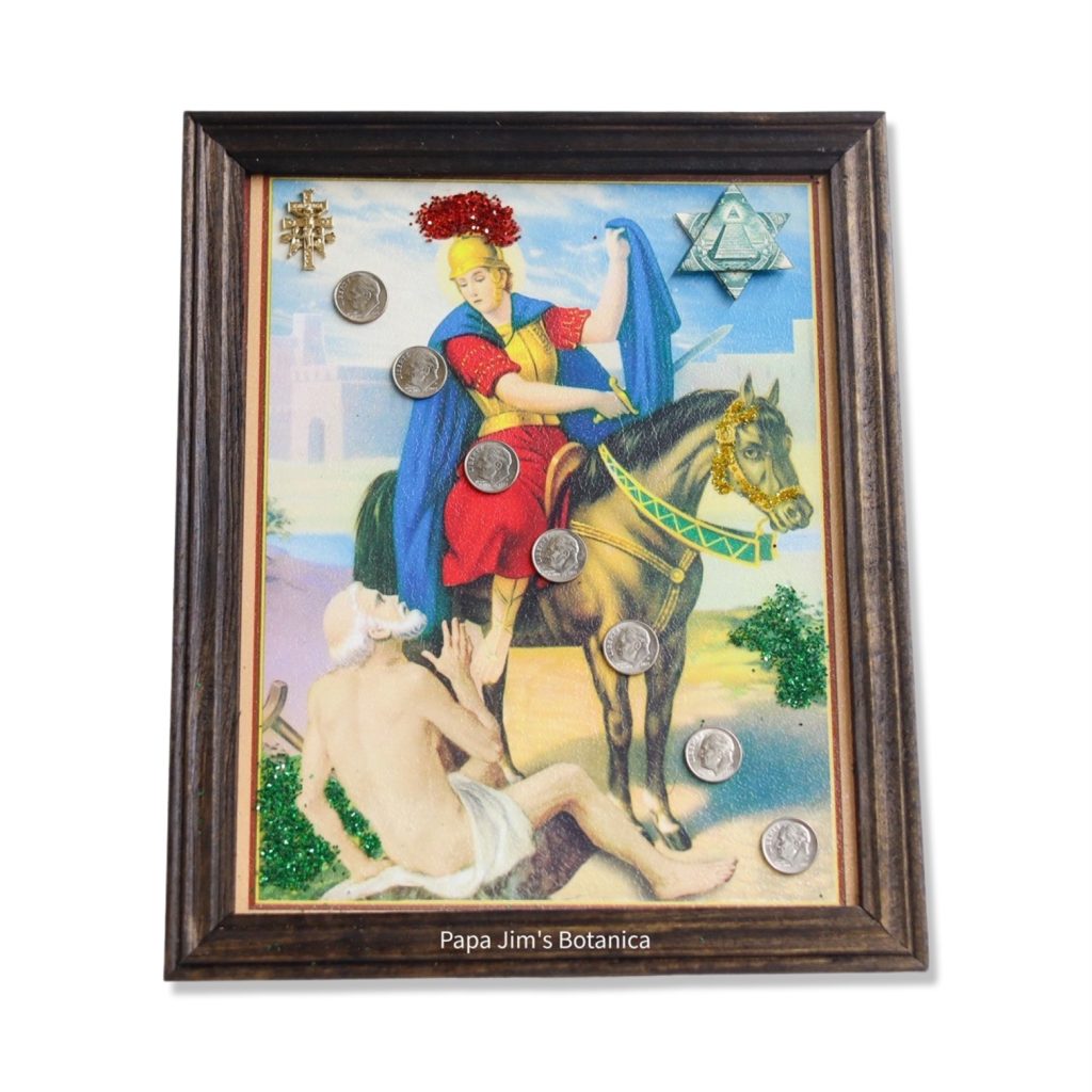 SAN MARTIN CABALLERO FRAME FIXED - Papa Jim's Botanica
