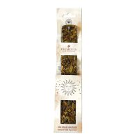 TIGER'S EYE QUARTZ WOODEN INCENSE HOLDER