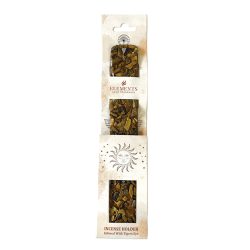 TIGER'S EYE QUARTZ WOODEN INCENSE HOLDER