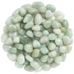 GREEN JADE TUMBLED STONE SINGLE