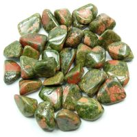 UNAKITE TUMBLED STONE SINGLE