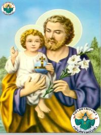 SAINT JOSEPH 8X10 PICTURE
