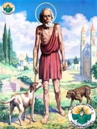 SAINT LAZARUS 8X10 PICTURE