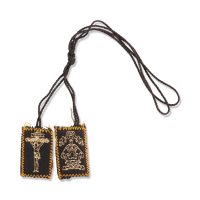 VIRGEN DE SAN JUAN SCAPULAR BROWN