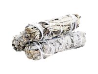 WHITE SAGE & YERBA SANTA SMUDGE STICK 4"